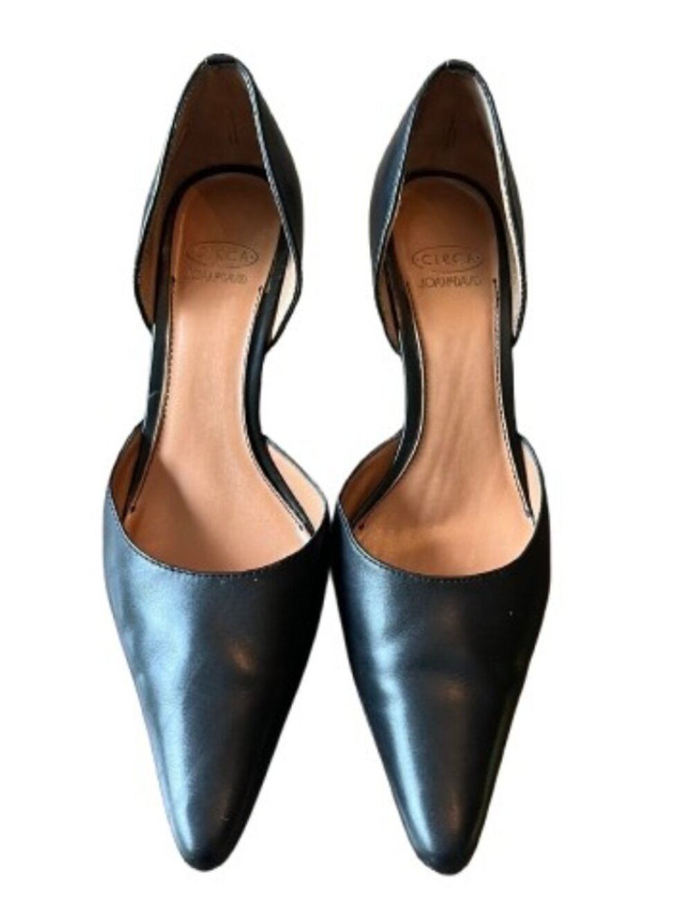 Circa Joan & David Black Stiletto Pumps Heels